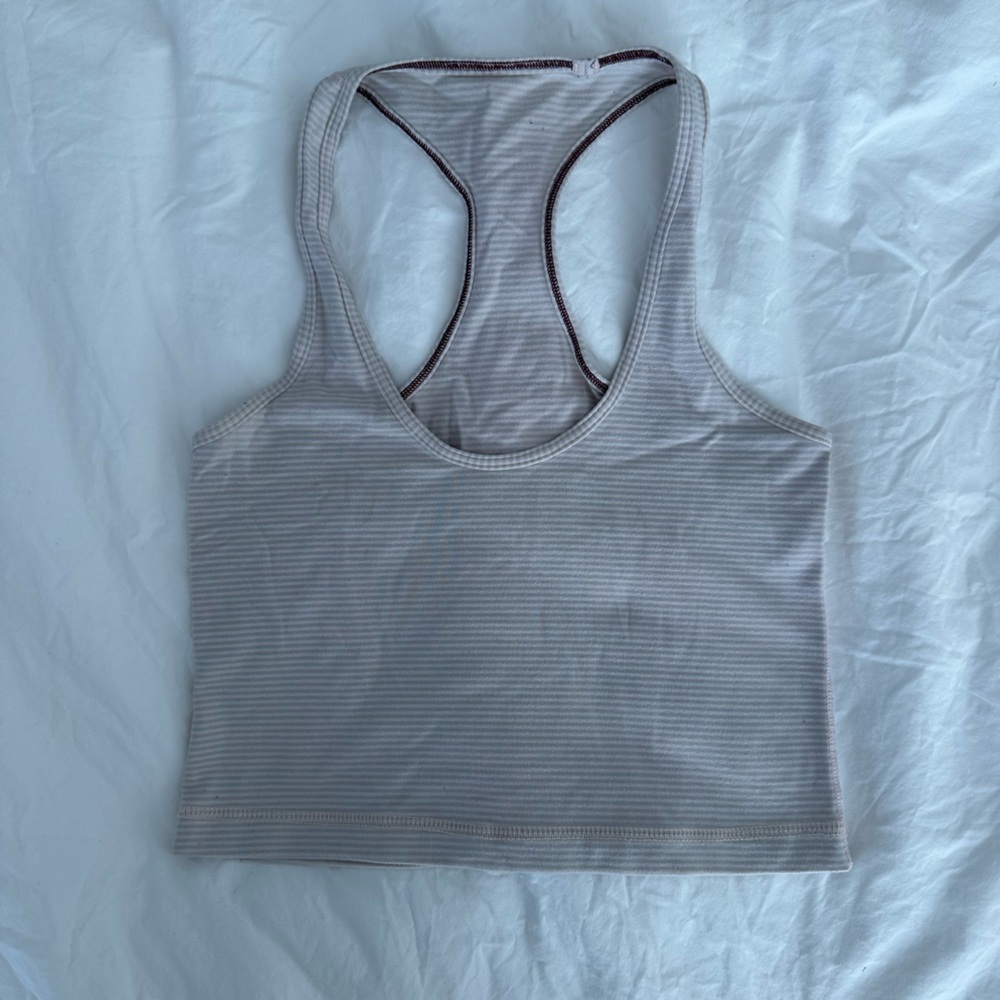 Lululemon striped tank top